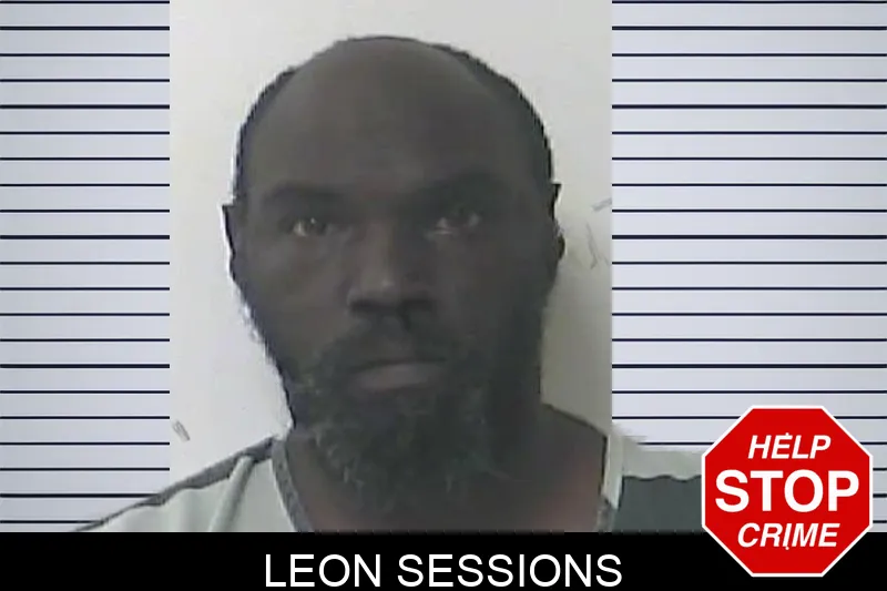 Leon Sessions mugshot