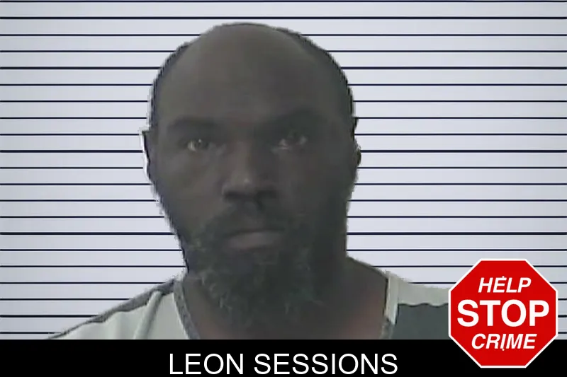 Leon Sessions mugshot