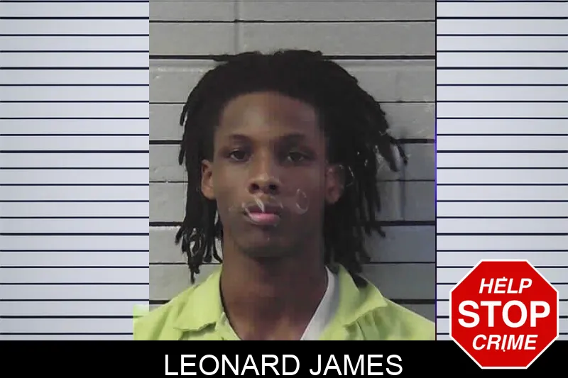 Leonard James mugshot