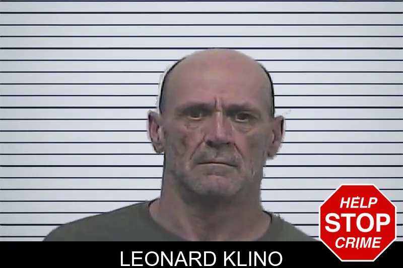 Leonard Klino mugshot