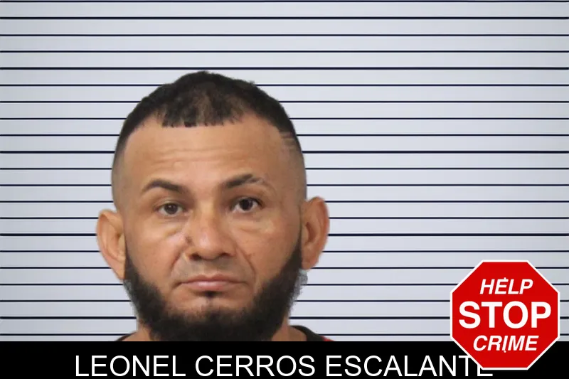 Leonel Cerros Escalante mugshot