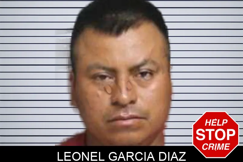 Leonel Garcia Diaz mugshot