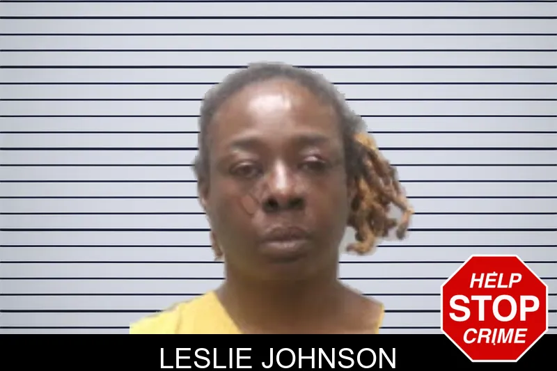 Leslie Johnson mugshot