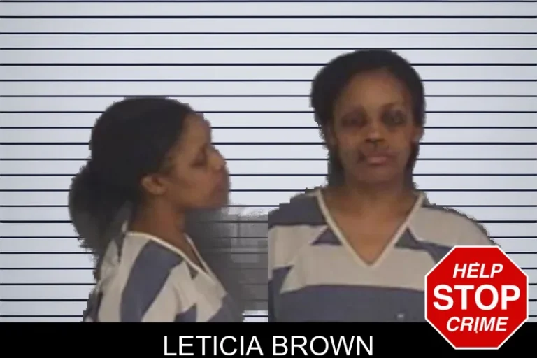 Leticia Brown mugshot – Barrow County , Georgia Leticia Brown