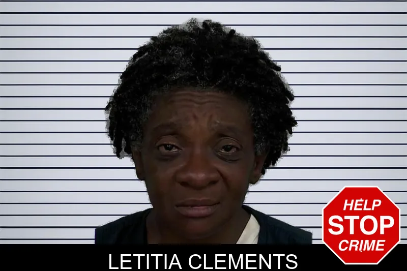 Letitia Clements mugshot