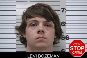 Levi Bozeman mugshot
