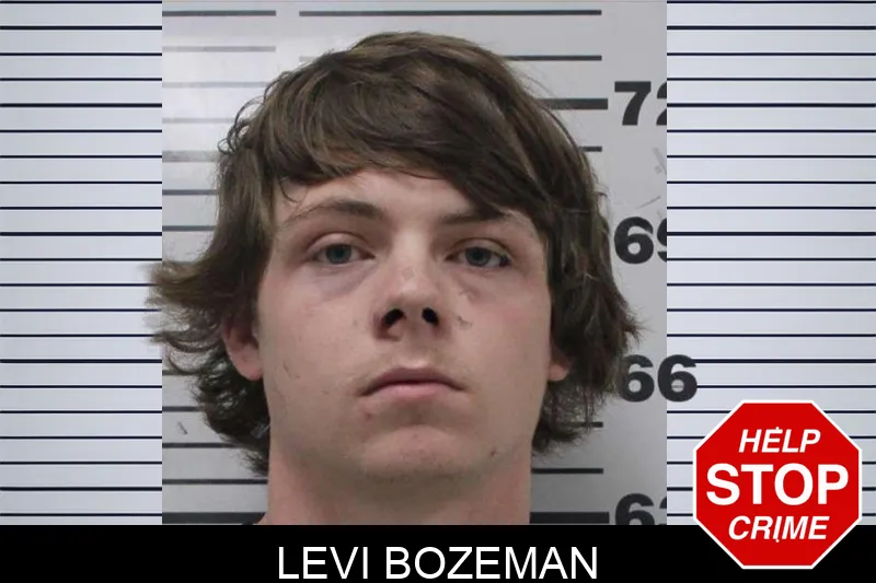 Levi Bozeman mugshot