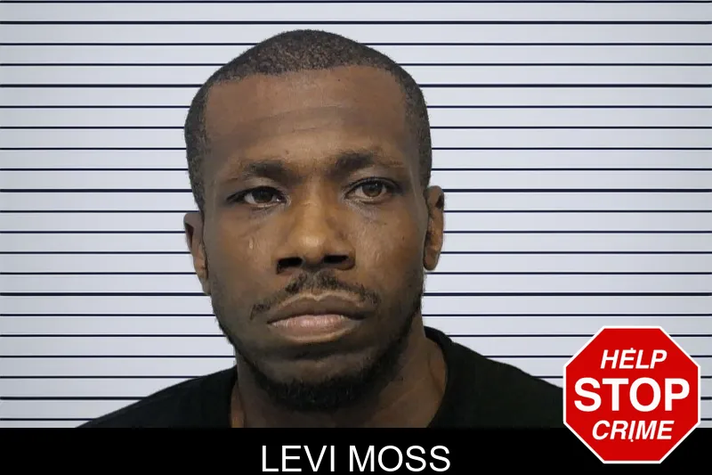 Levi Moss mugshot