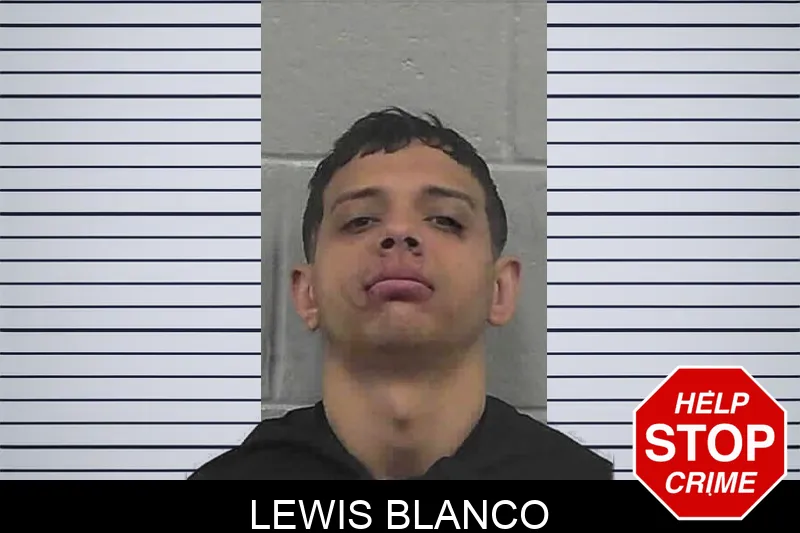 Lewis Blanco mugshot