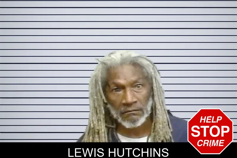 Lewis Hutchins mugshot