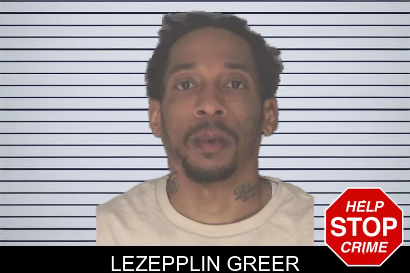 Lezepplin Greer mugshot
