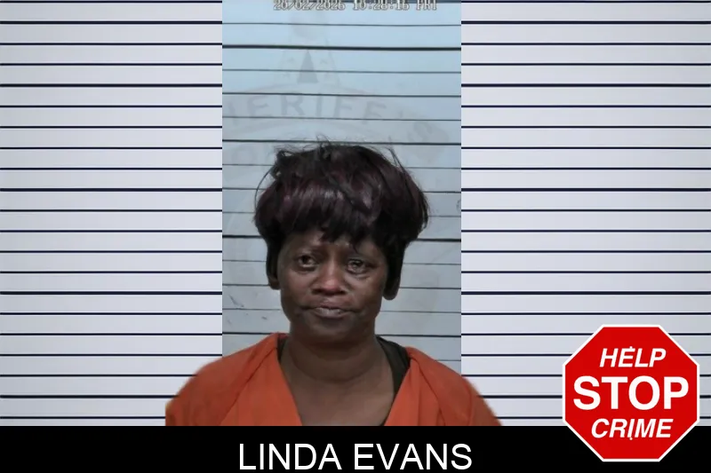 Linda Evans mugshot
