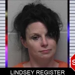 Lindsey Register mugshot