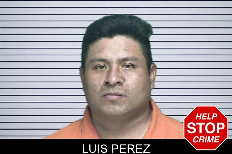 Luis Perez mugshot