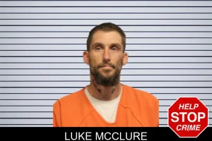 Luke McClure mugshot