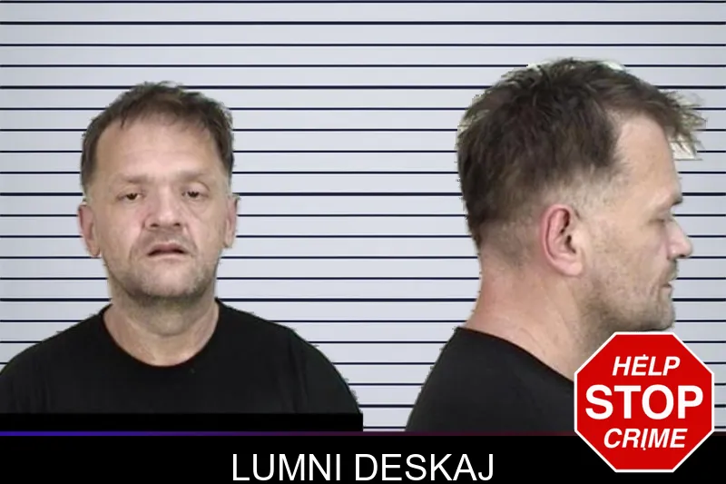 Lumni Deskaj mugshot