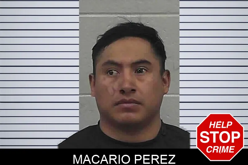 Macario Perez mugshot