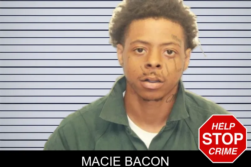 Macie Bacon mugshot