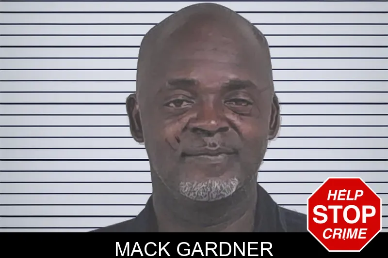 Mack Gardner mugshot