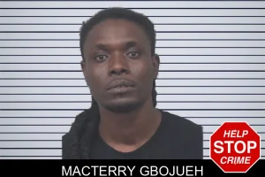 Macterry Gbojueh mugshot