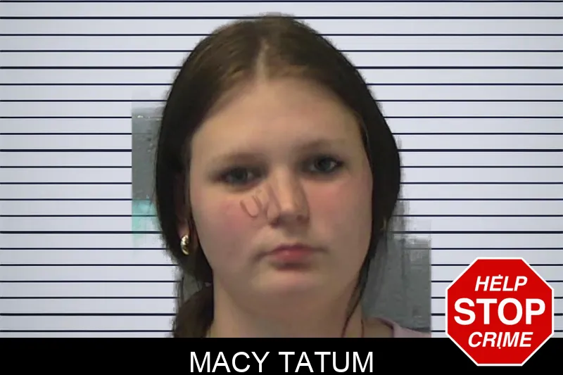 Macy Tatum mugshot