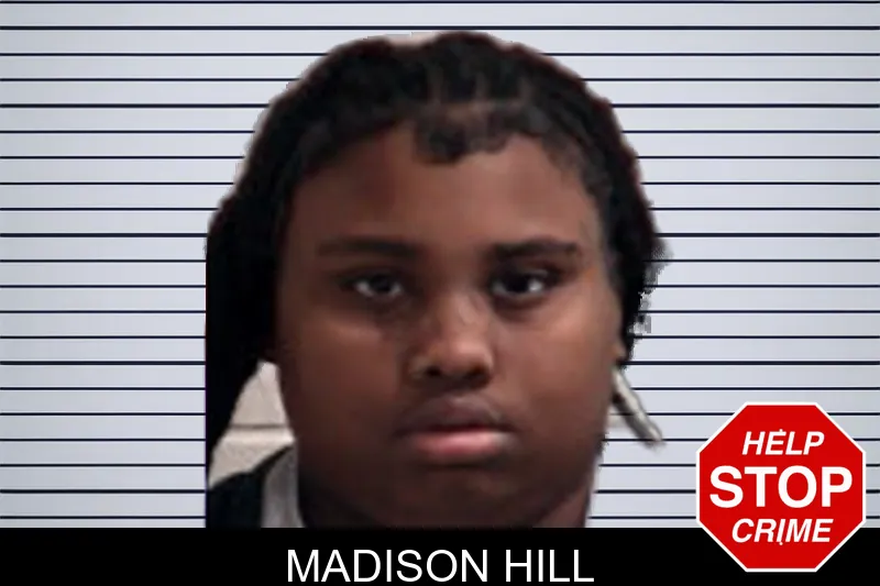 Madison Hill mugshot