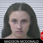 Madison McDonald mugshot