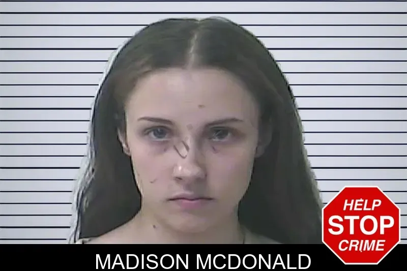 Madison McDonald mugshot