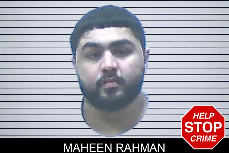 Maheen Rahman mugshot