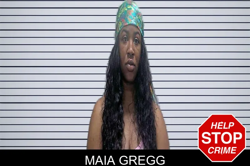 Maia Gregg mugshot