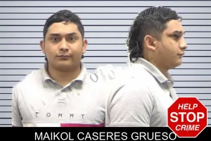 Maikol Caseres Grueso mugshot