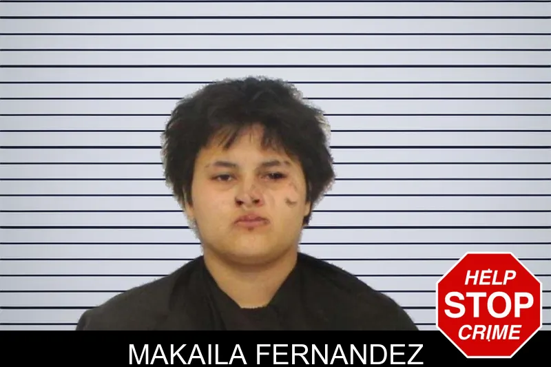 Makaila Fernandez mugshot