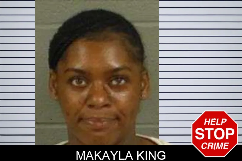 Makayla King mugshot
