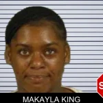 Makayla King mugshot