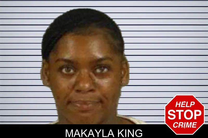 Makayla King mugshot