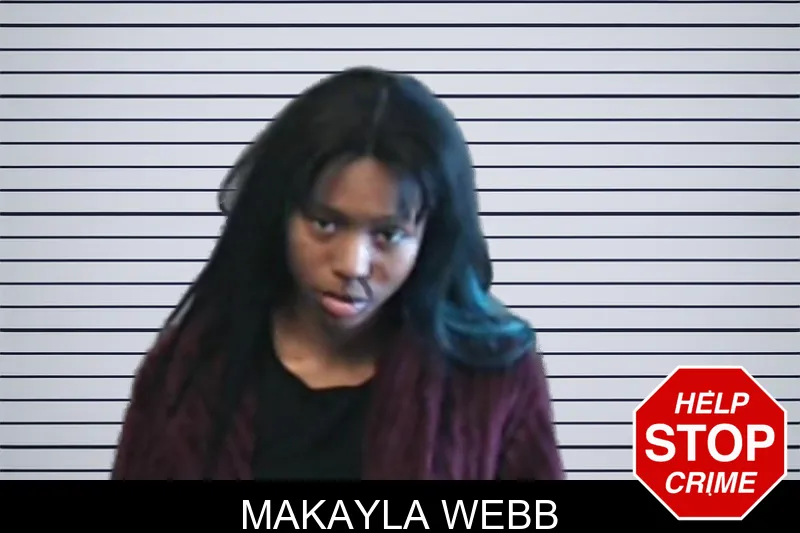 Makayla Webb mugshot