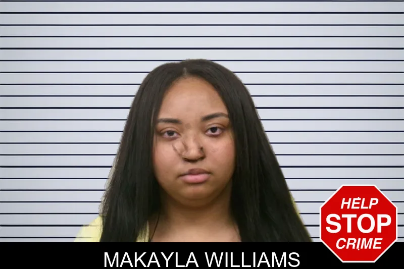 Makayla Williams mugshot