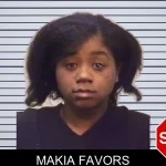 Makia Favors mugshot