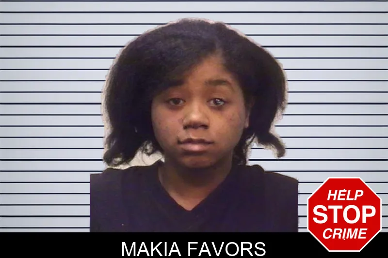 Makia Favors mugshot