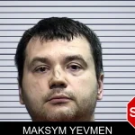 Maksym Yevmen mugshot