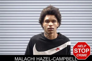 Malachi Hazel-Campbell mugshot