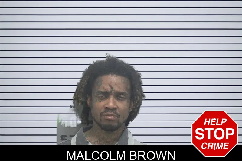 Malcolm Brown mugshot