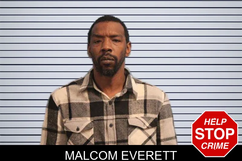 Malcom Everett mugshot
