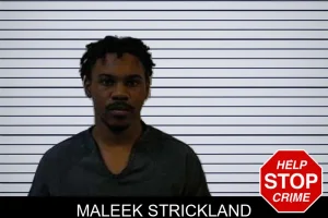 Maleek Strickland mugshot