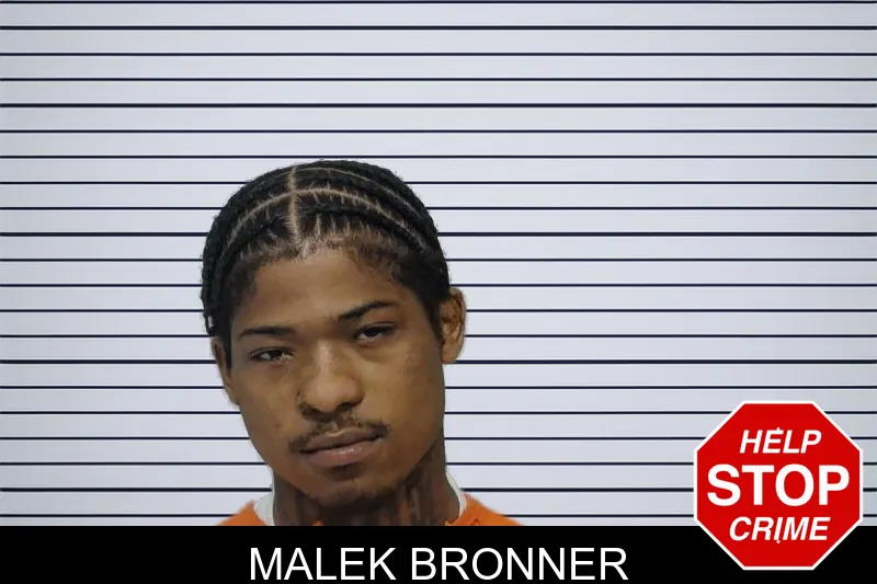 Malek Bronner mugshot