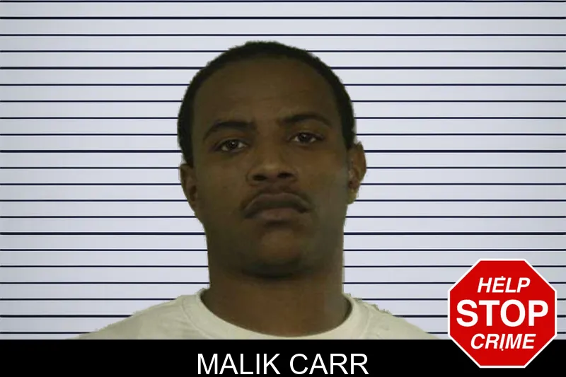 Malik Carr mugshot