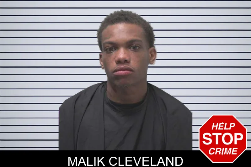 Malik Cleveland mugshot – Coweta County , Georgia Malik Cleveland mugshot