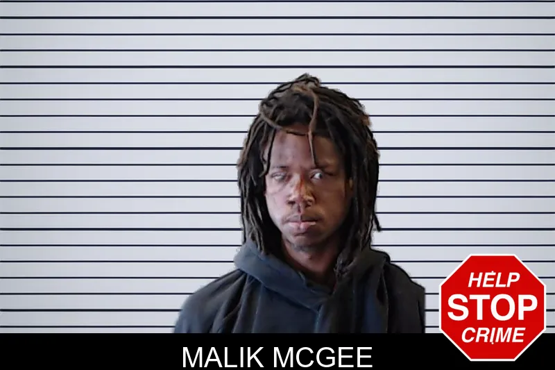 Malik McGee mugshot