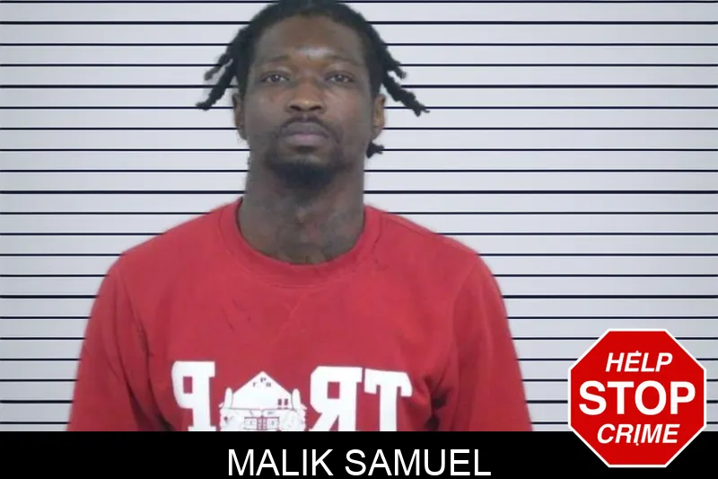 Malik Samuel mugshot