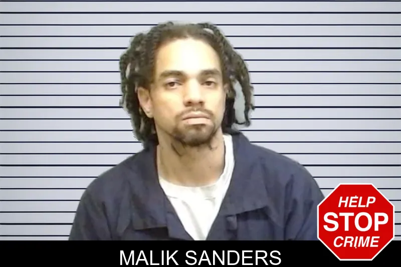 Malik Sanders mugshot
